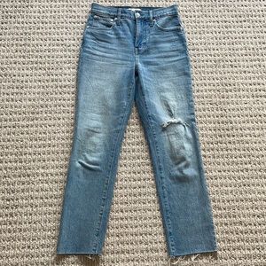 Madewell Perfect Vintage Straight Jeans